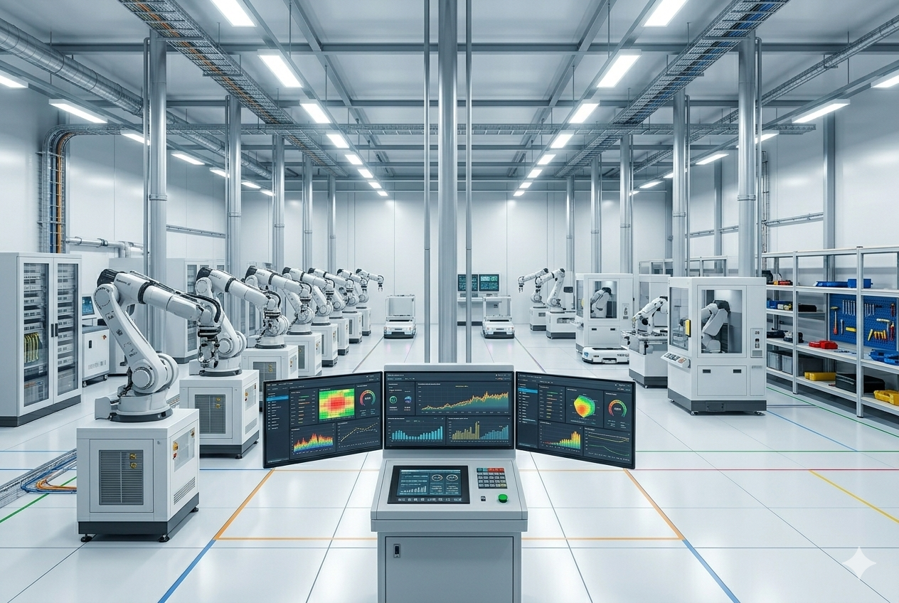 Industrial power room